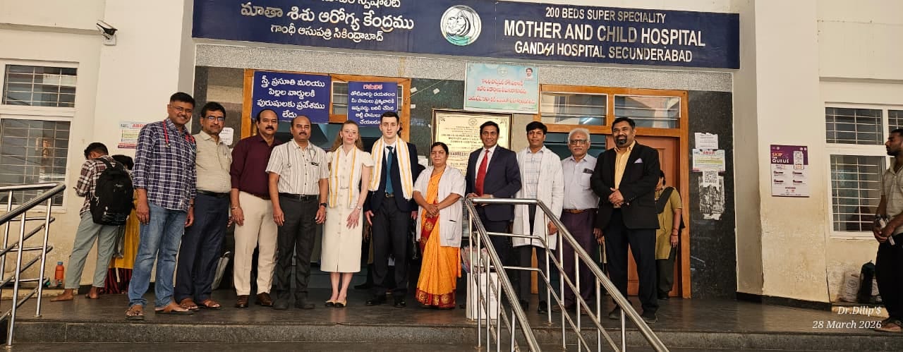 Delegation visit at Gandhi Hospital, Secunderabad
